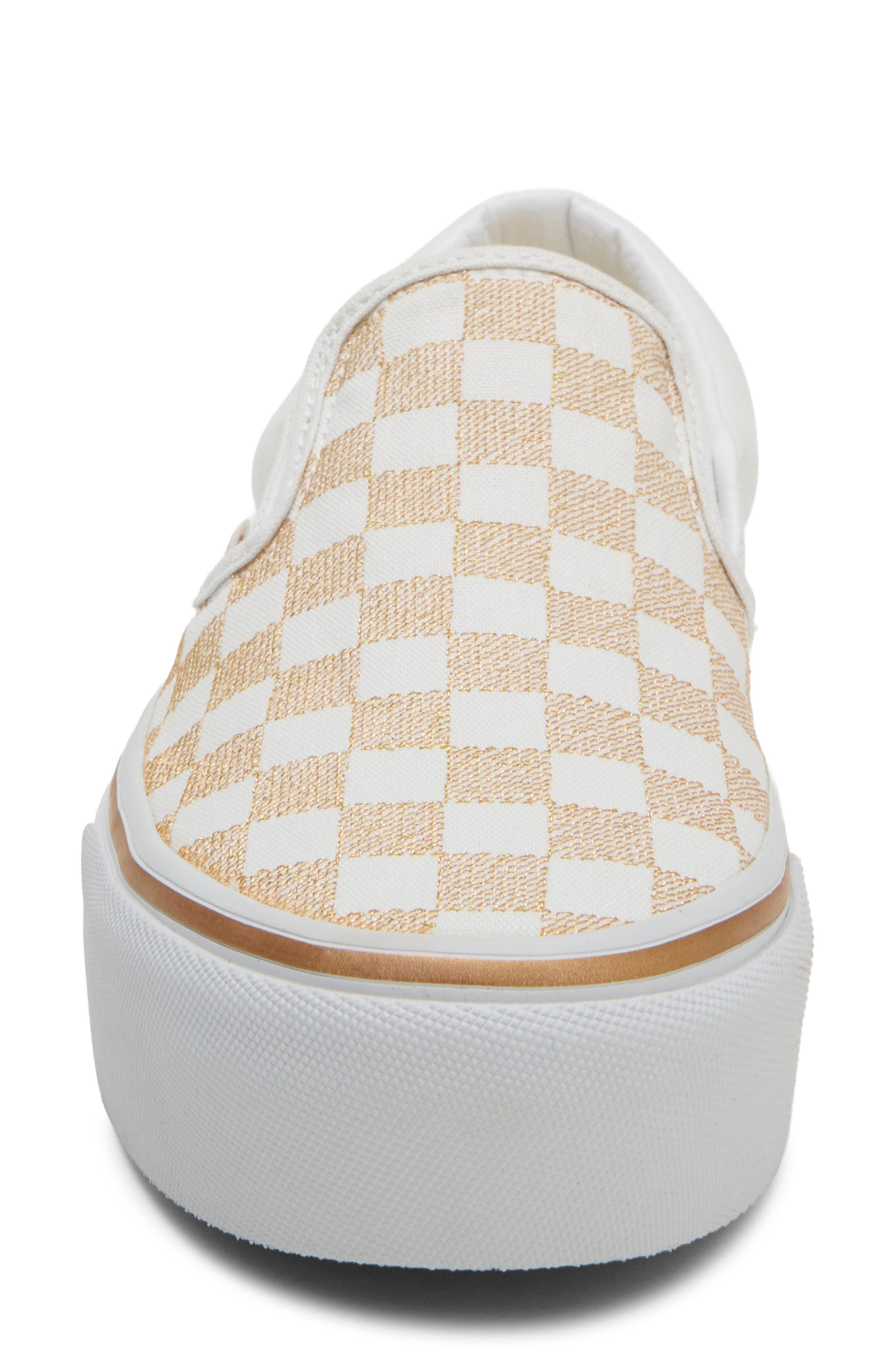 Classic Platform Slip-On Sneaker, Alternate, color, GOLD