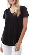 APNY V-Neck High-Low T-Shirt