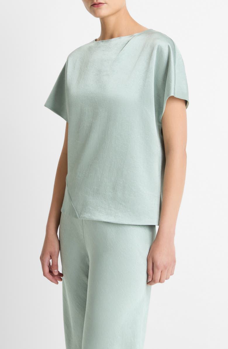 Vince Draped Dolman Sleeve Top, Alternate, color, Aloe Stone