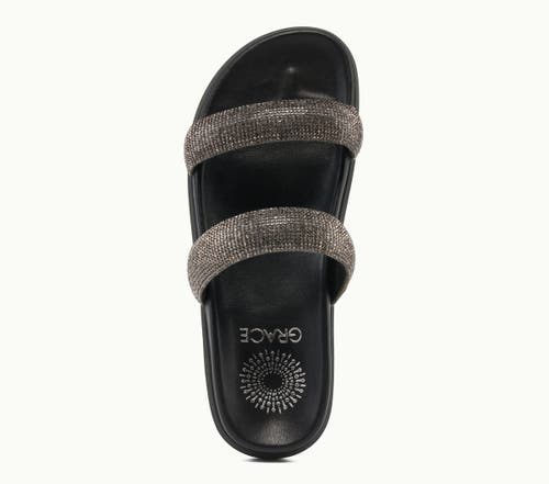 Grace Footwear Cannes Sandal In Pewter