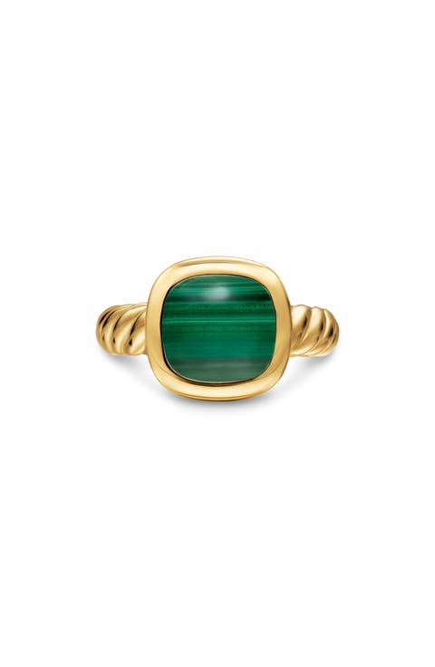 Mercer Stone Ring in 18K Gold