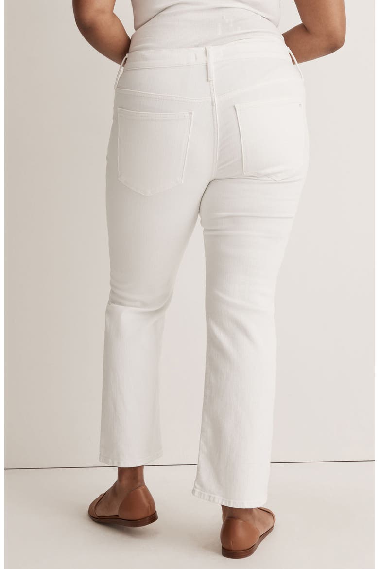 Kick Out Crop Jeans, Alternate, color, PURE WHITE