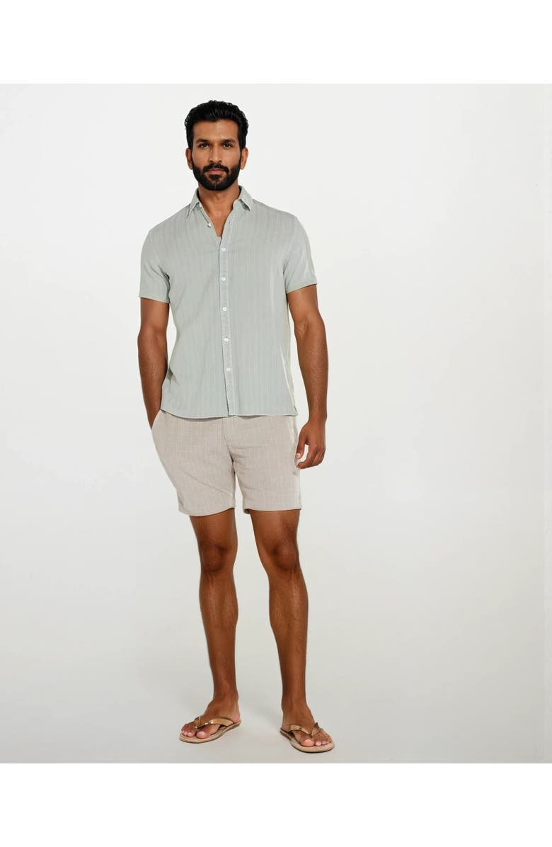 Ledger & Ford Avila Stretch Shirt, Alternate, color, Sage