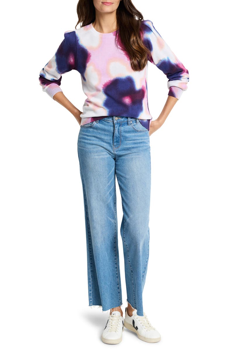 NIC+ZOE Blossom Blur Sweater, Alternate, color,