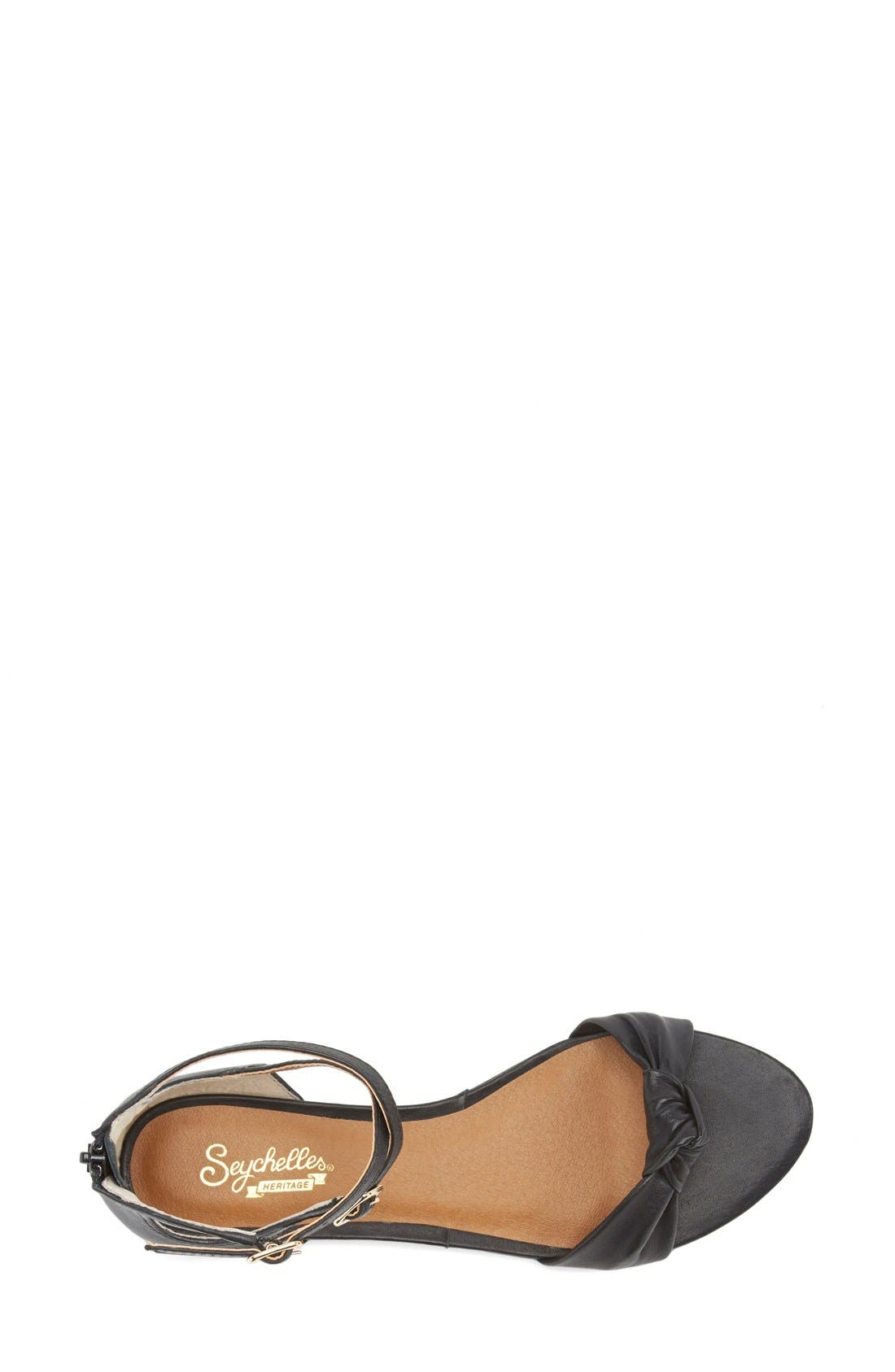 'I've Got a Secret' Sandal, Alternate, color, BLACK