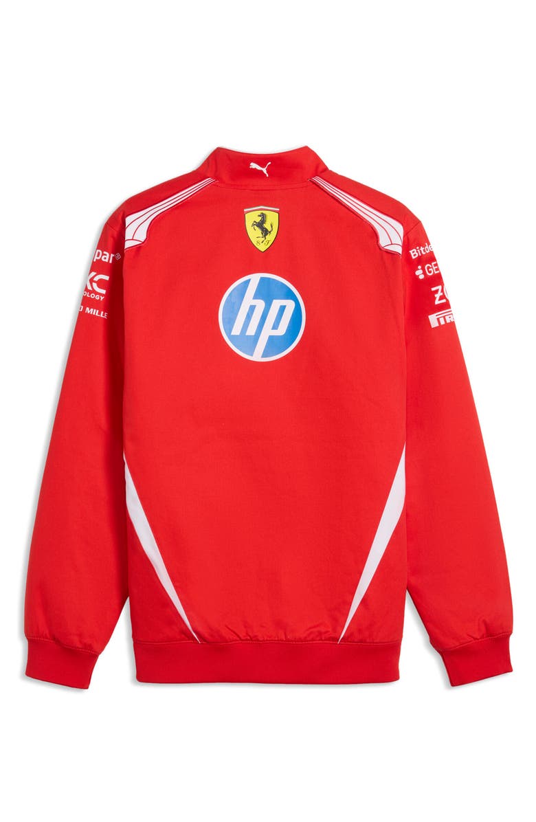 PUMA Scuderi Ferrari HP Replica Drivers Jacket, Alternate, color, Puma Red