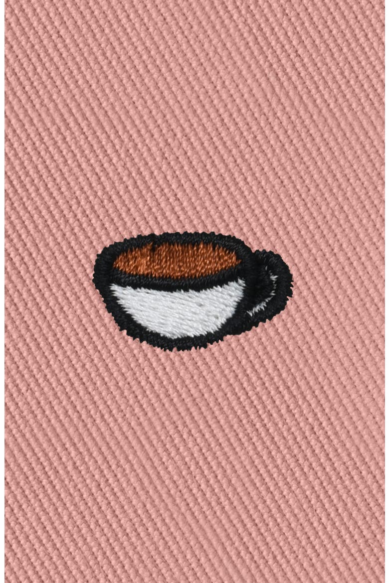 Womens Lil Coffee Cotton Bucket Hat, Alternate, color, Peach Melba