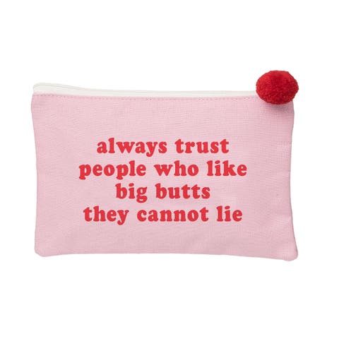 People With Big Butts Bag Cotton Pink