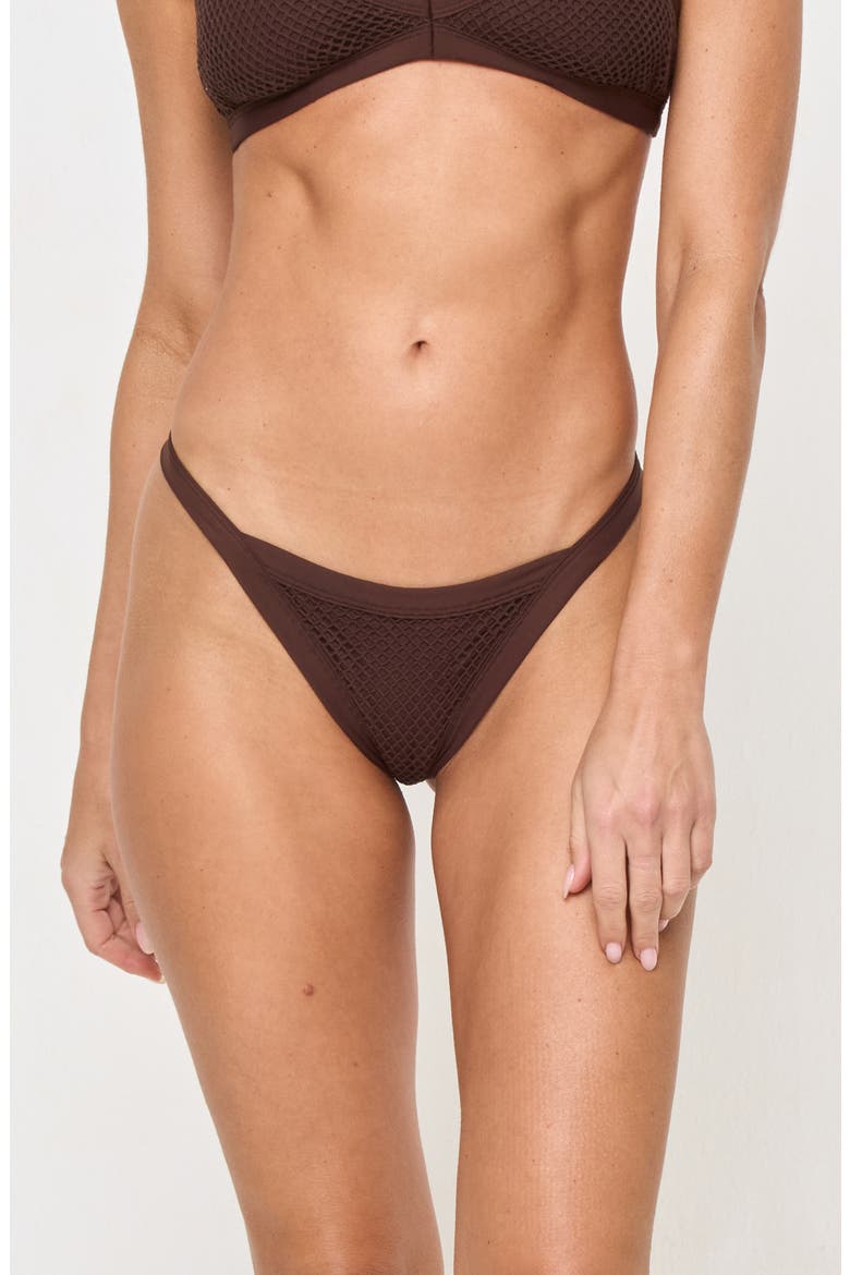 Mackenzie Bitsy Bikini Bottoms, Main, color, ESPRESSO