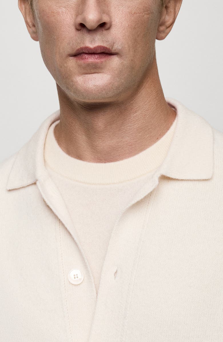 MANGO Polo Cardigan, Alternate, color, 