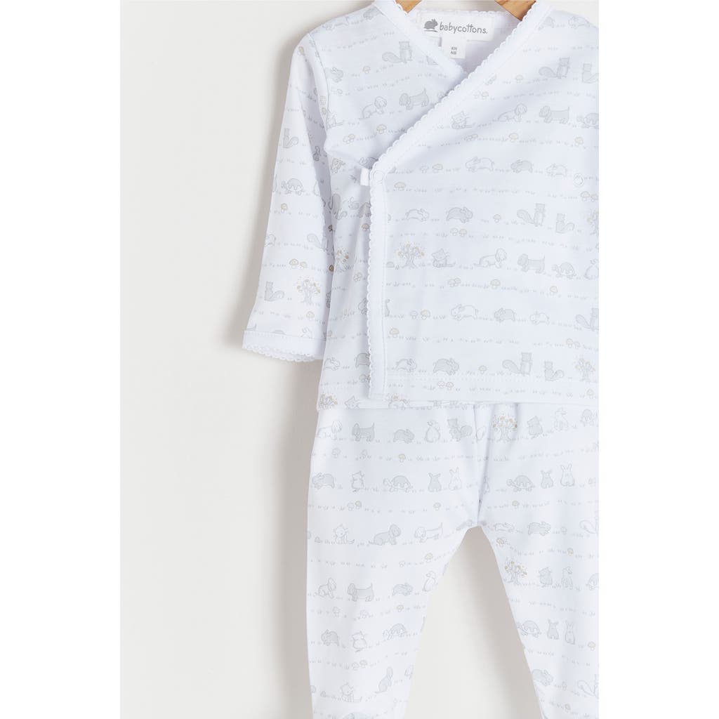 Babycottons Set Batita Ranita In The Wood For Infant In White