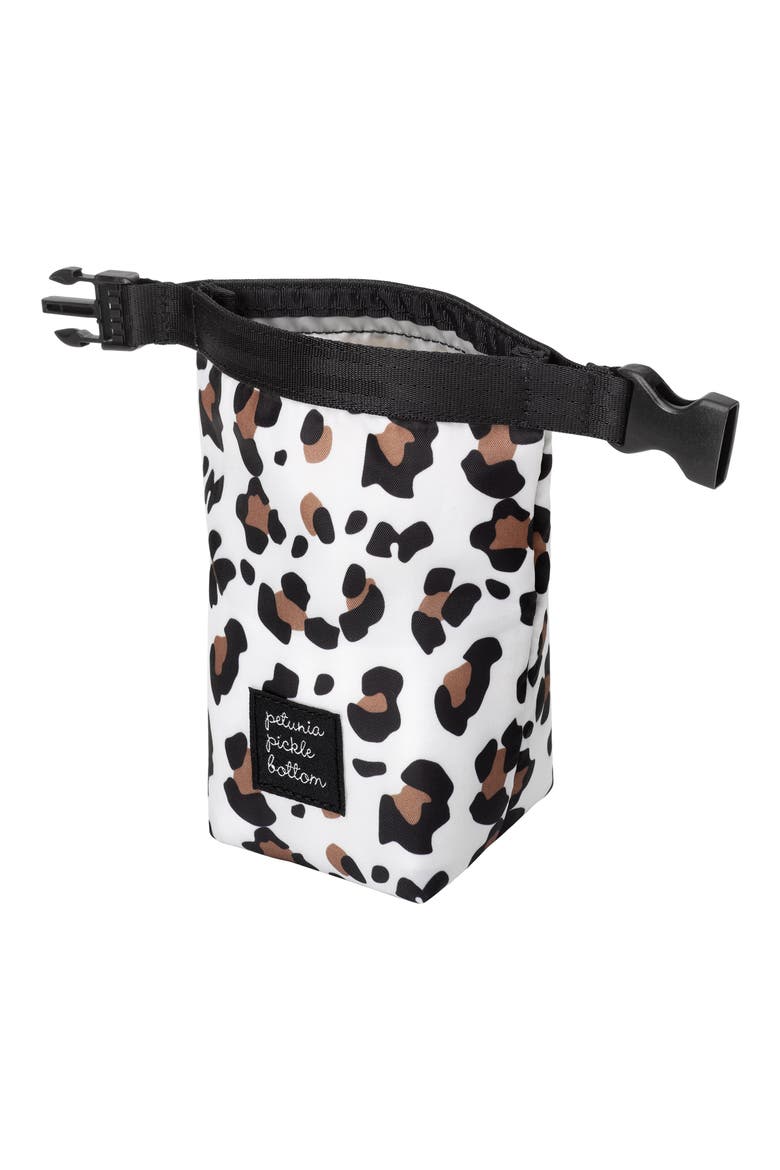 Sip Double Bottle Snack Pouch Kit, Alternate, color, LEOPARD