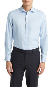 Charles Tyrwhitt Non-Iron Twill Cutaway Slim Fit Shirt Double Cuff
