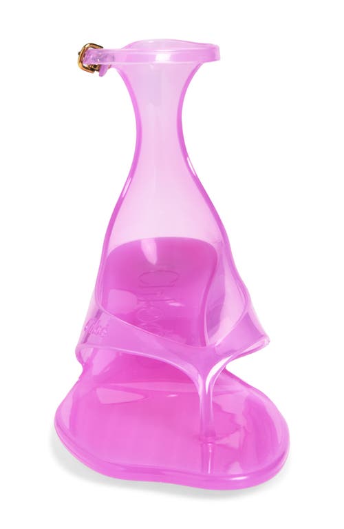 Chloé Jelly Ankle Strap Sandal In Pink