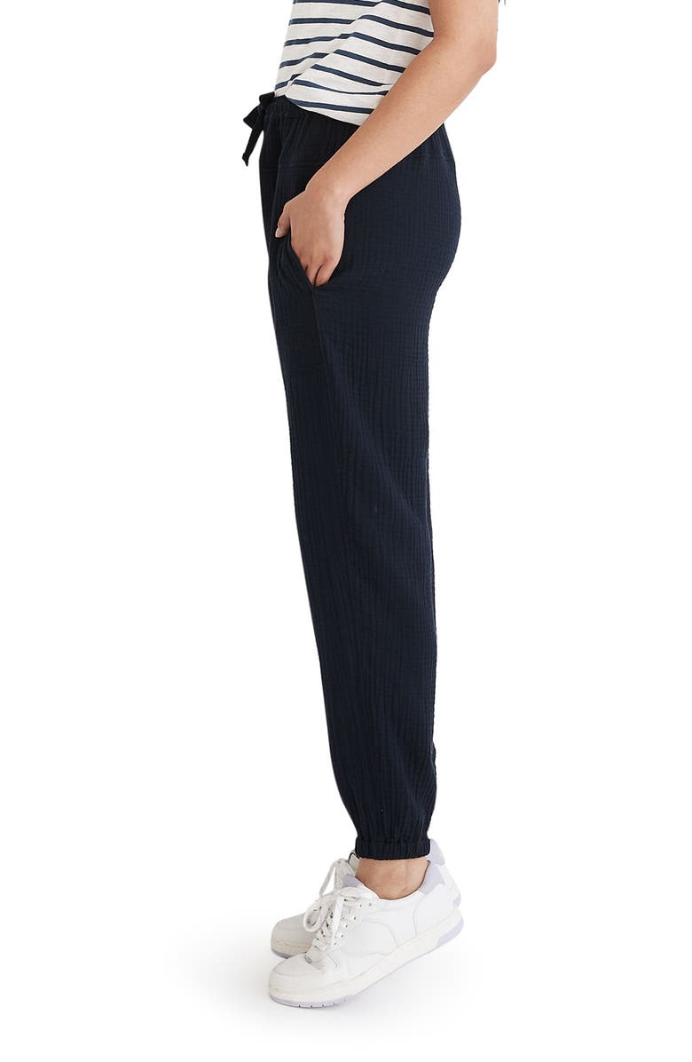 Madewell Lightspun Pull-On Mid-Rise Joggers, Alternate, color, 