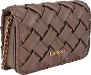 bebe Luca Woven Crossbody Bag