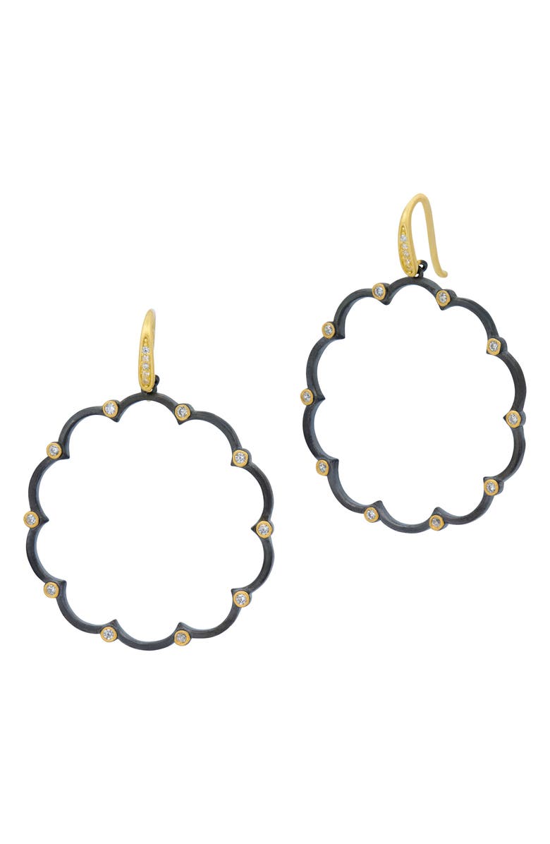 FREIDA ROTHMAN Signature Brooklyn in Bloom Drop Earrings, Main, color, 