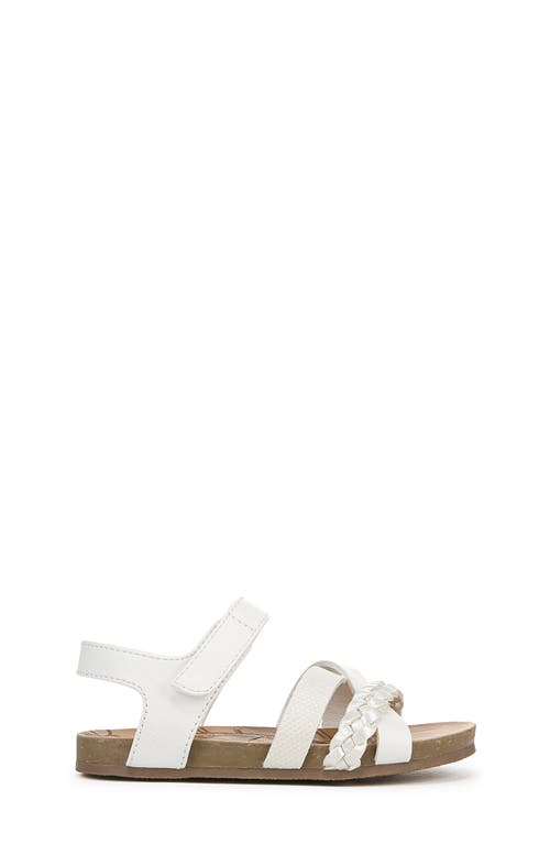 Blowfish Malibu Kids' Gaia Ankle Strap Sandal In White
