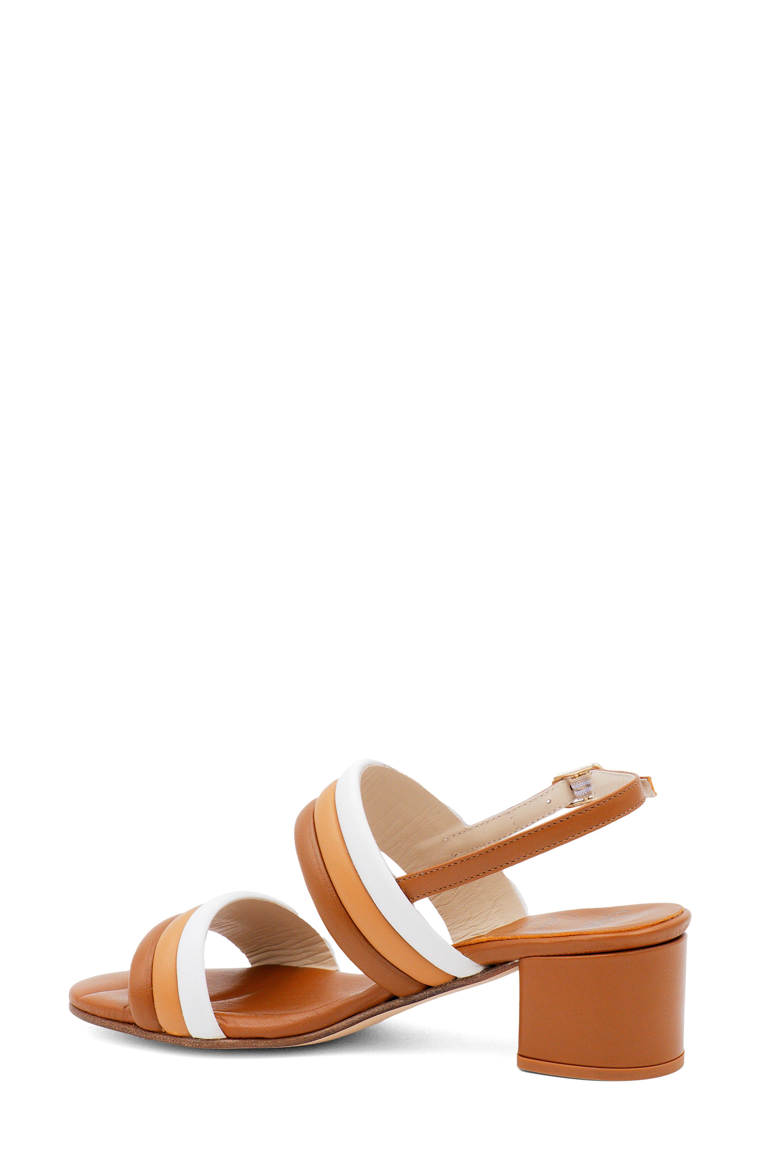 Macedonia Sandal, Alternate, color, NUT/ NATURAL/ WHITE PARMASOFT