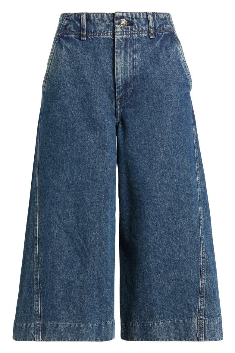 Jamie High Waist Culotte Jeans, Alternate, color, ADELINE