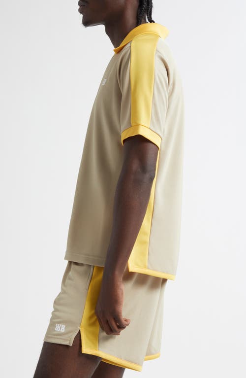 Wales Bonner Home Jersey Polo In Multi
