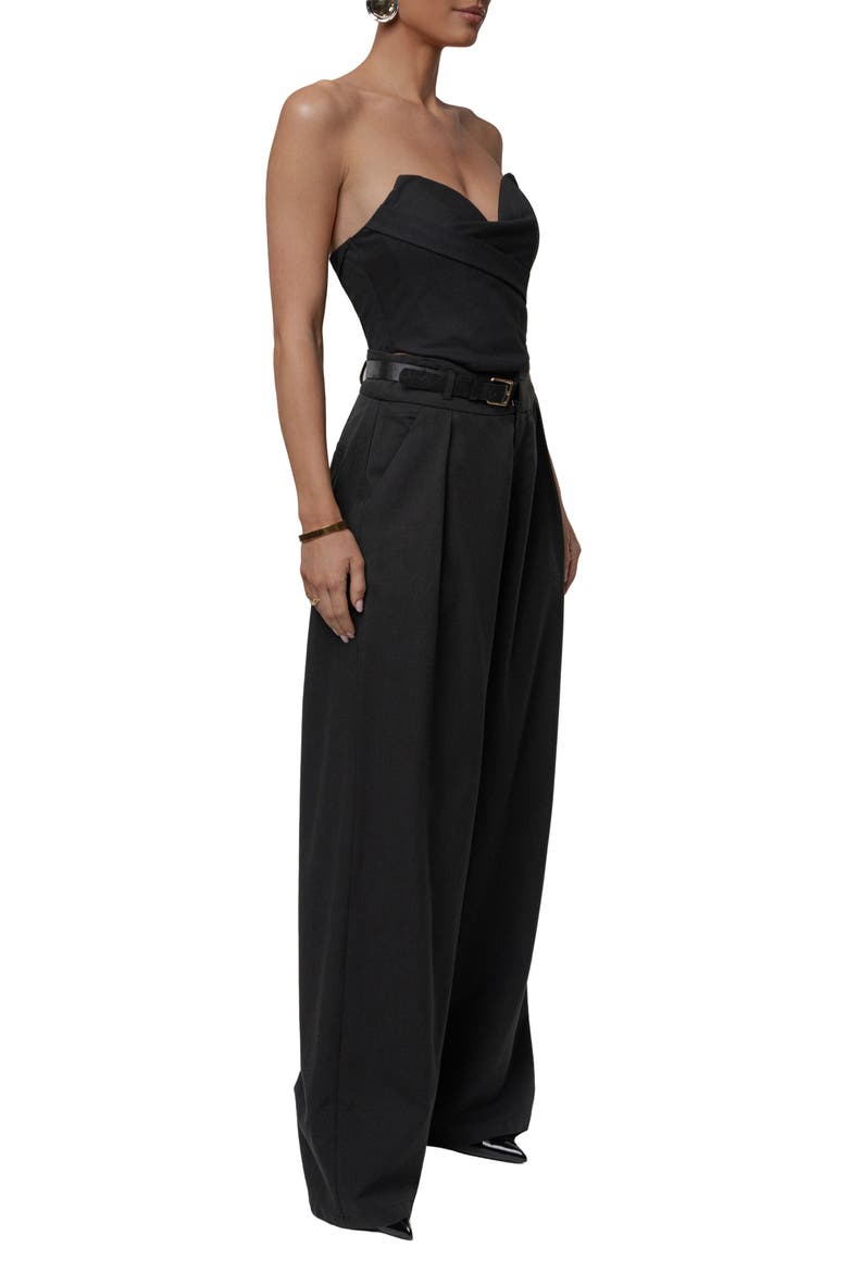Everywhere Belted Trousers, Alternate, color, Black