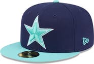 New Era Men's New Era Navy/Light Blue Dallas Cowboys Two-Tone Color Pack 59FIFTY Fitted Hat