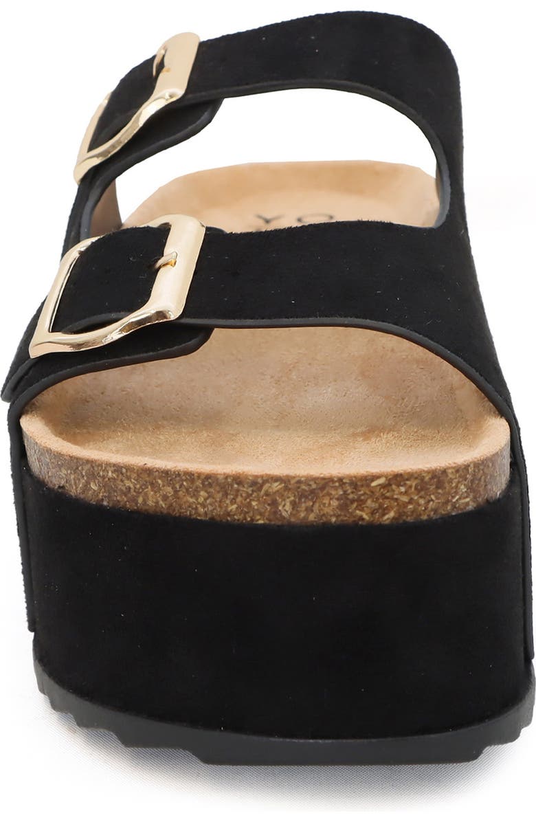 YOKI Camila Platform Slide Sandal, Alternate, color,