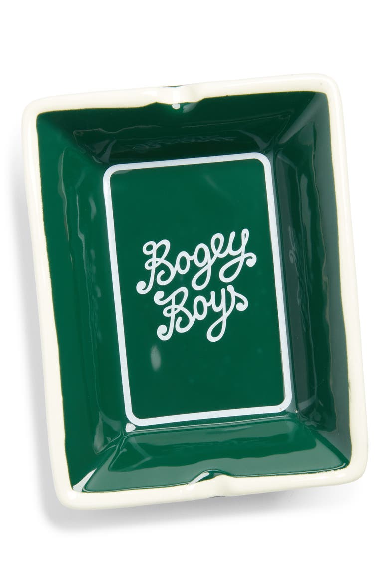 Logo Script Tray, Main, color, GREEN