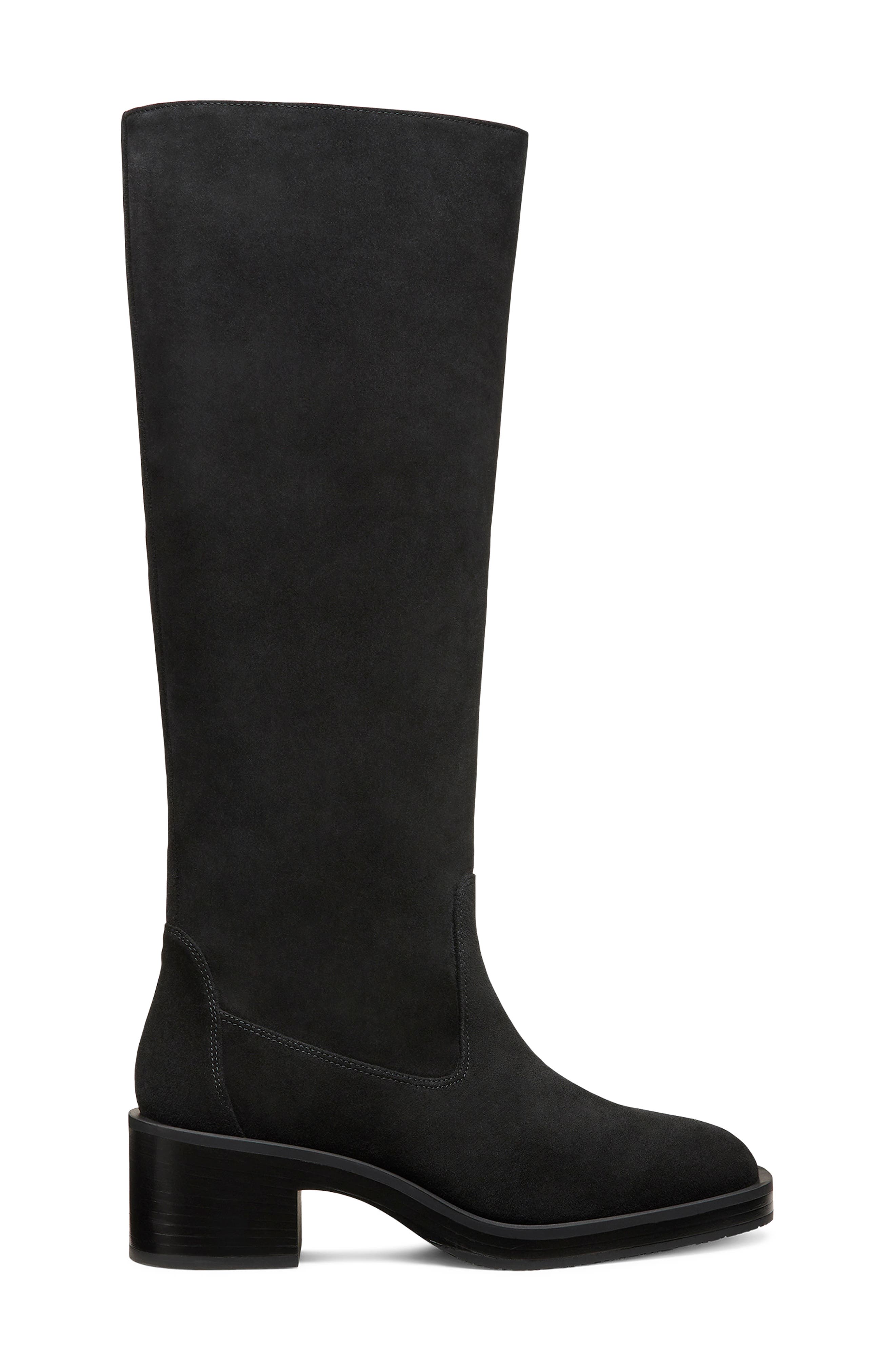 Stuart Weitzman Kaia Knee High Boot, Alternate, color, Black