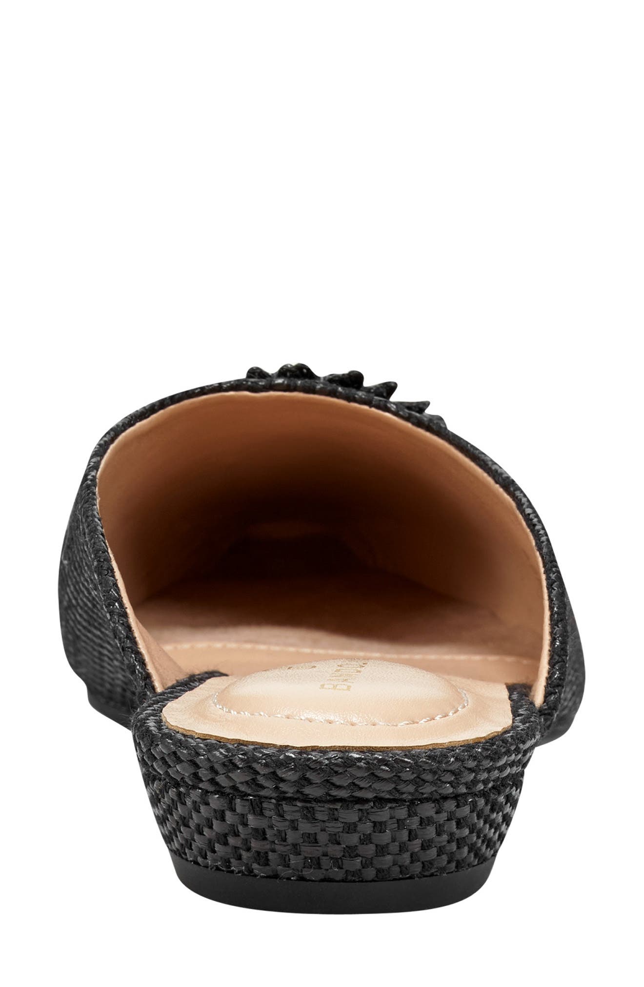 Bandolino Shay Floral Appliqué Mule, Alternate, color, 