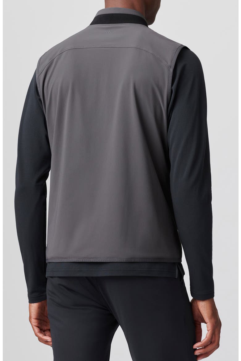 Top Flight Water Resistant Vest, Alternate, color, ASPHALT