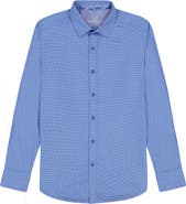 Robert Graham Kenmare Long Sleeve Stretch Cotton Button-Up Shirt