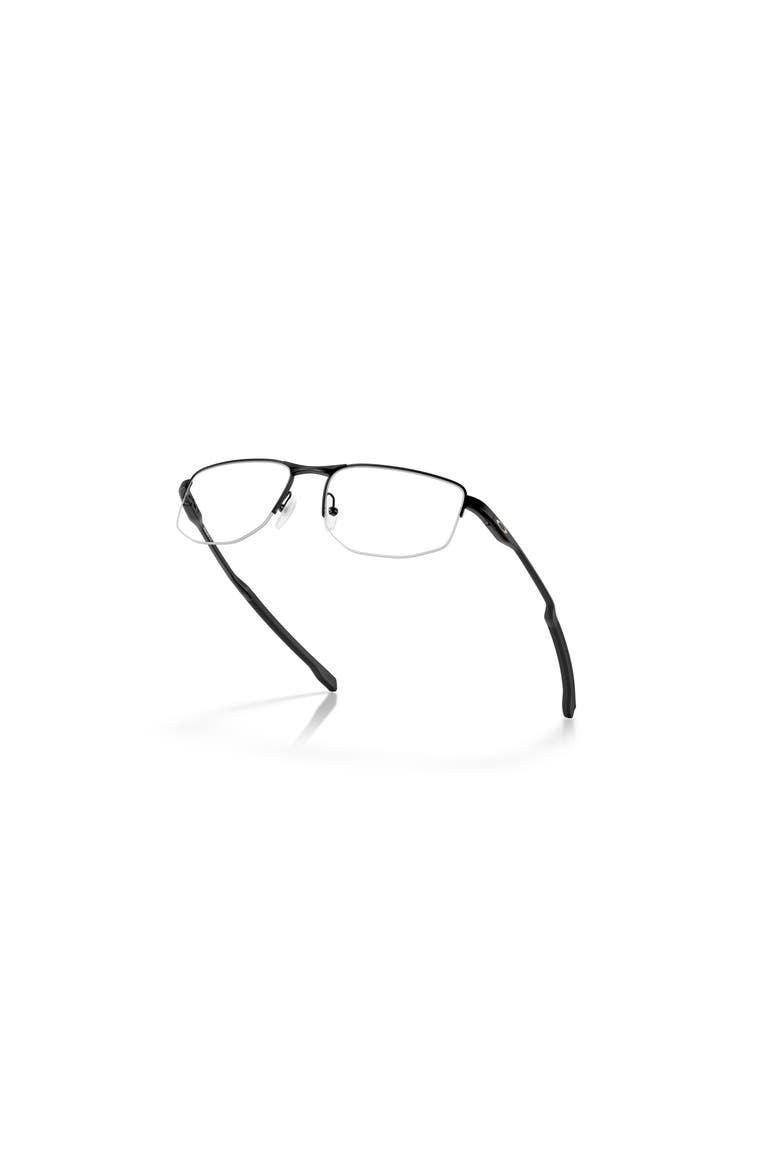 56mm Rectangle optical glasses, Alternate, color, Black