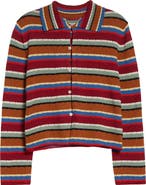 Bode Starkey Stripe Cotton Cardigan