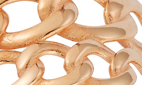 Sphera Milano Stacked Curb Chain Ring In Gold