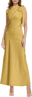 Jewel Badgley Mischka Open Back Cocktail Dress