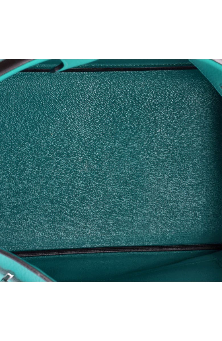 Pre-Owned Hermes Birkin Handbag Blue Togo with Palladium Hardware 35, Alternate, color, Bleu Paon