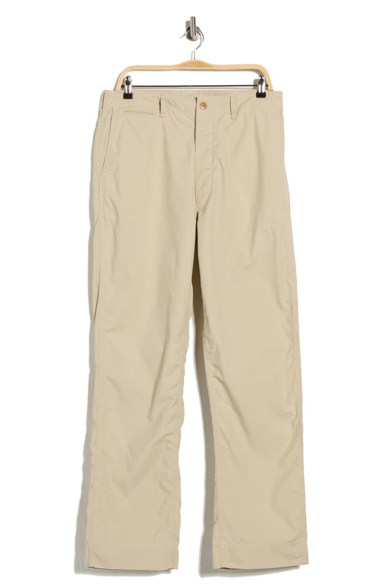BUCK MASON Parachute Poplin Slim Pants, Alternate, color, Washed Khaki