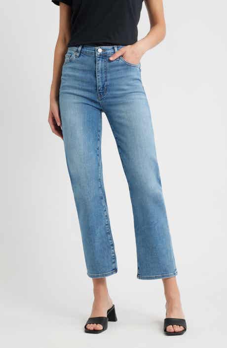 FRAME Le Sleek Straight High Waist Straight Leg Jeans