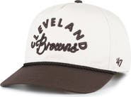 '47 Women's '47 Natural Cleveland Browns Rope Script Hitch Adjustable Hat