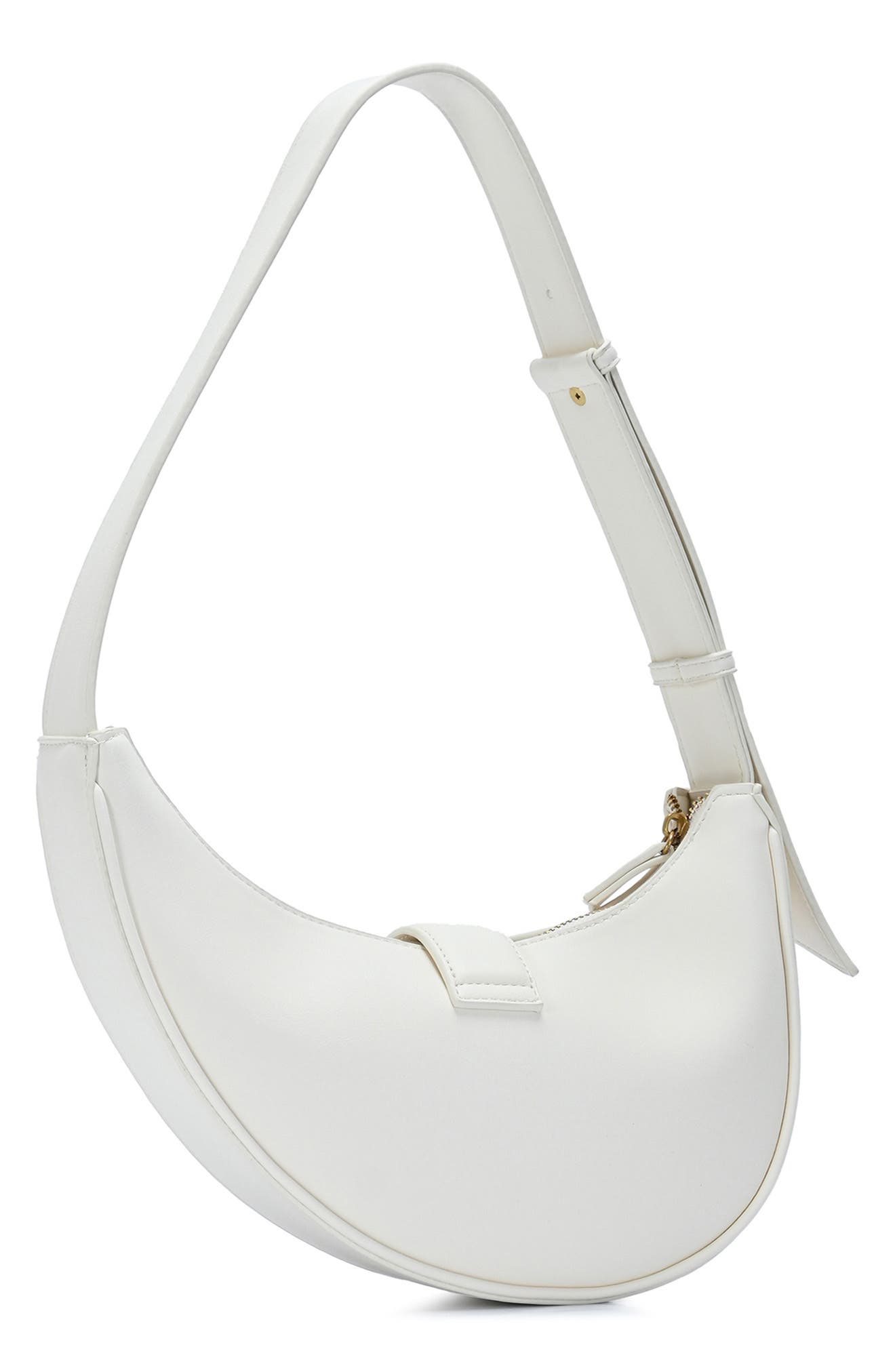 Madison West Saddle Shoulder Bag, Alternate, color, Cream