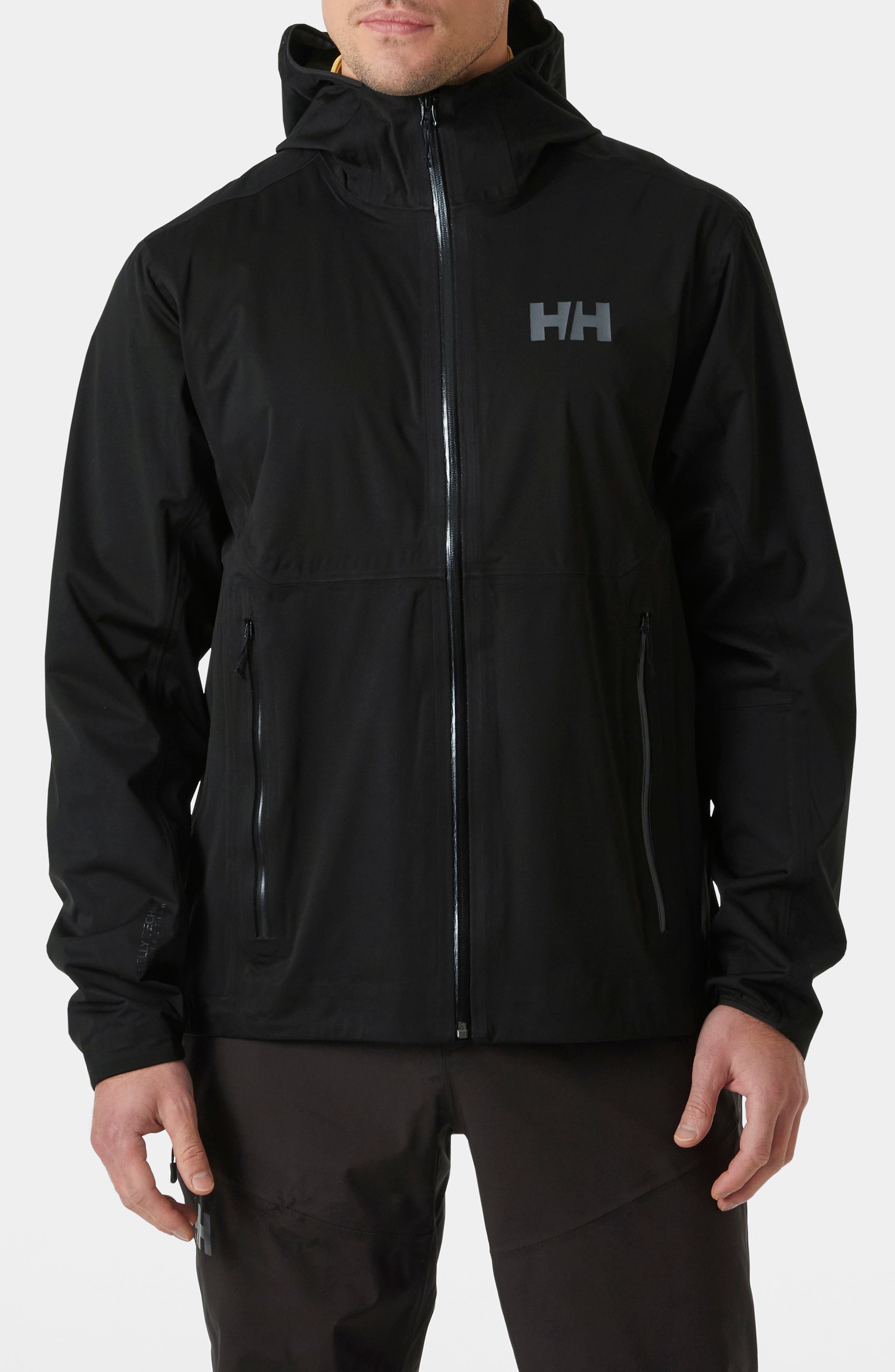 Helly Hansen Momentum 3-Layer Waterproof Jacket in 990 Black 