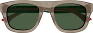 Gucci 52mm Square Sunglasses
