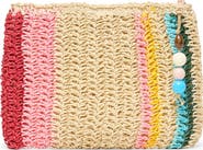 Dolce Vita Astra Raffia Clutch