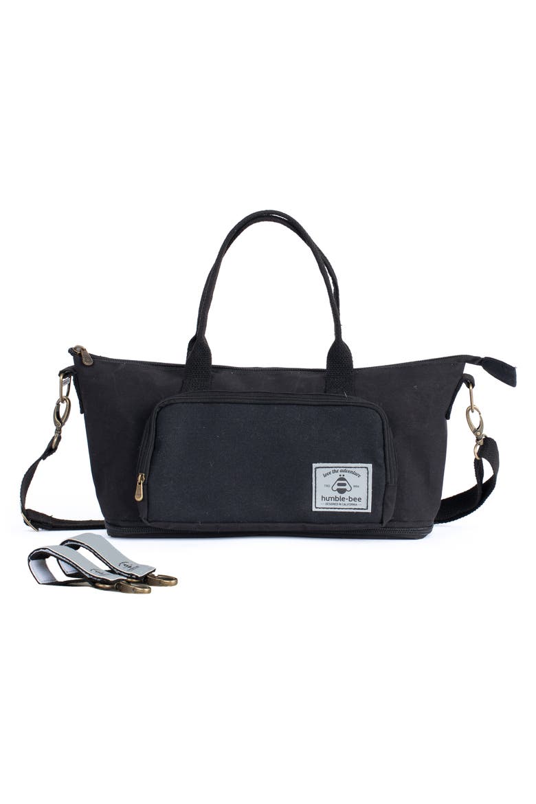 Mini Charm Diaper Bag, Alternate, color, ONYX