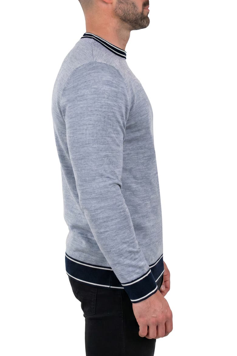 Unknownseven Merino Wool Sweater, Alternate, color, GREY