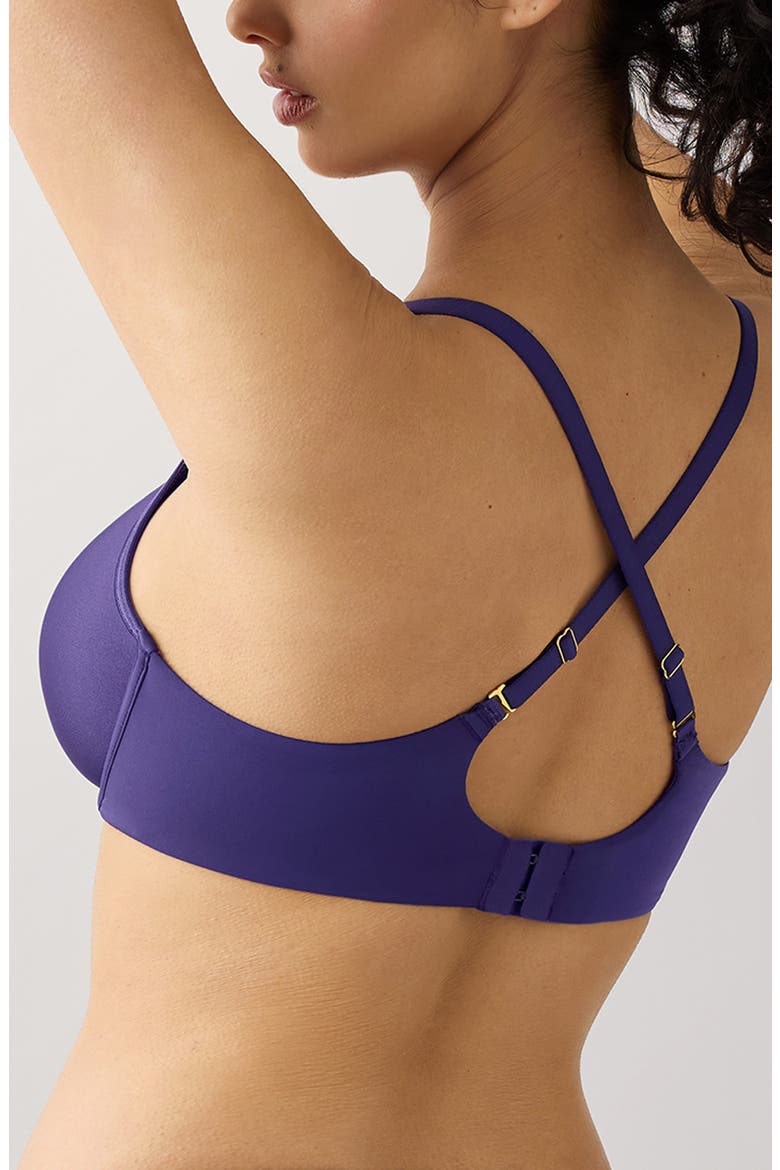 Simply Done Underwire Convertible T-Shirt Bra, Alternate, color, MULBERRY P