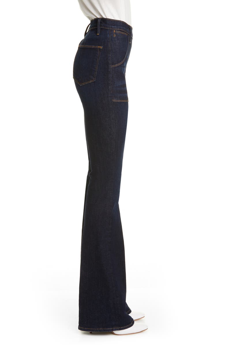 FRAME Denim 'Le Flare de Françoise' High Rise Flare Jeans, Alternate, color, 