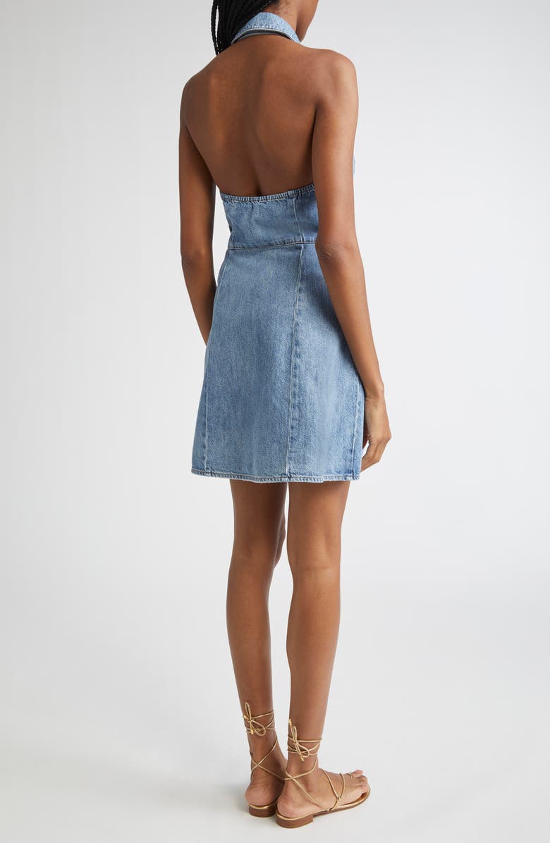 Axelle Sleeveless Denim Minidress